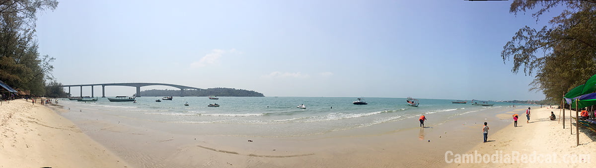 Hawaii Beach in Sihanoukville