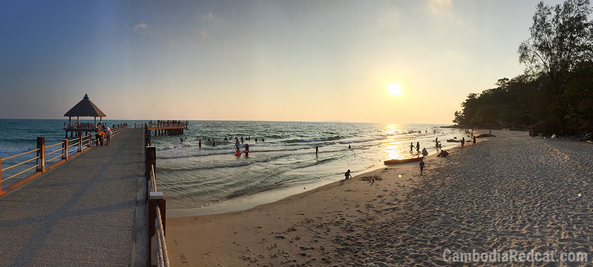 Independence Beach in Sihanoukville