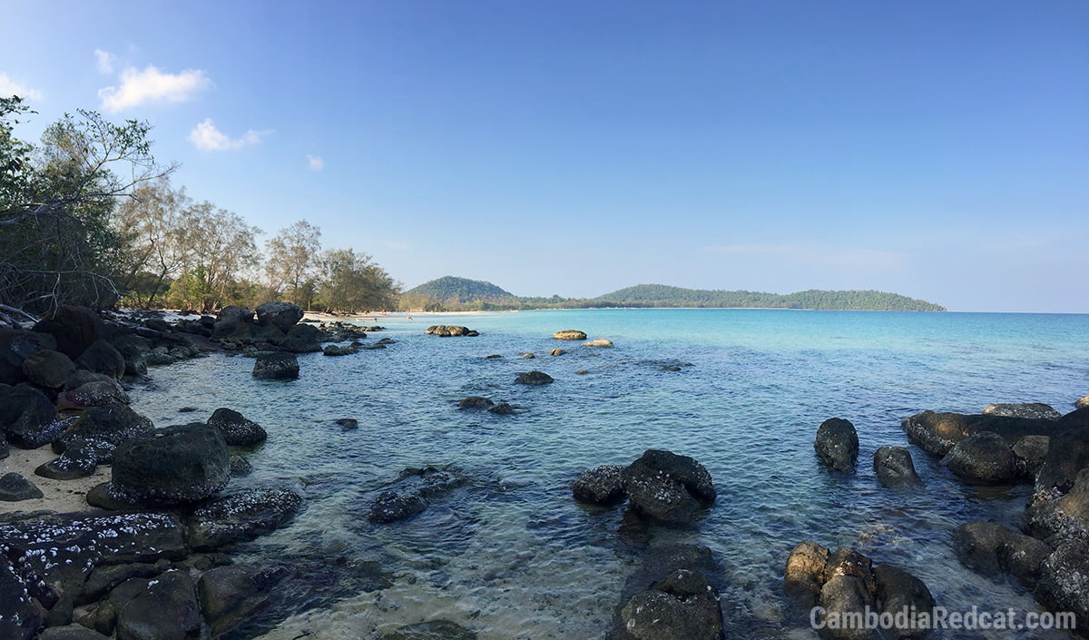 Koh Rong Long Set Beach