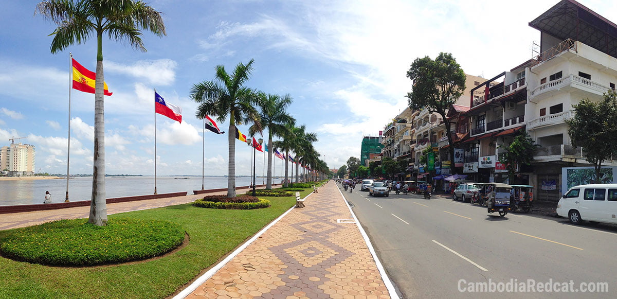 Phnom Penh River Promenade