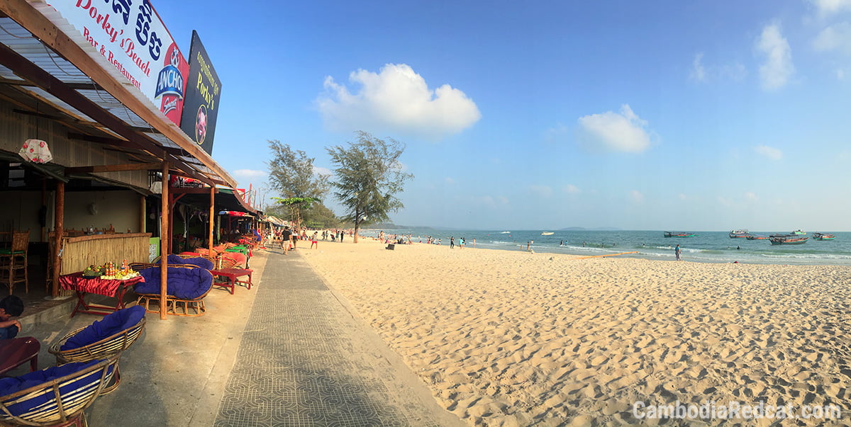 Serendipity Beach in Sihanoukville