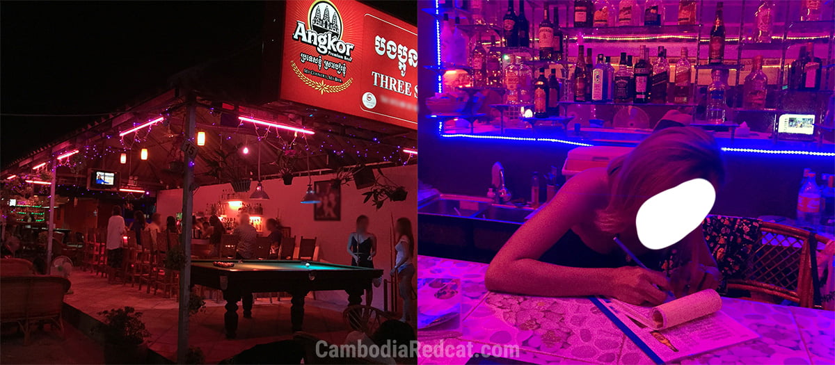 Sihanoukville Square Girly Bars