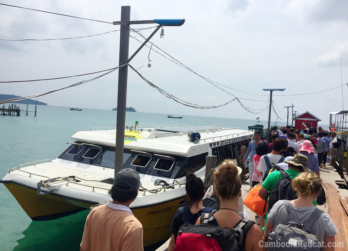 Sihanoukville to Koh Rong